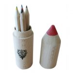 44494 Buntstifte im Holzkörper