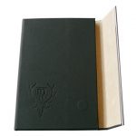 44607 Notizbuch schwarz mit Magnetverschluss