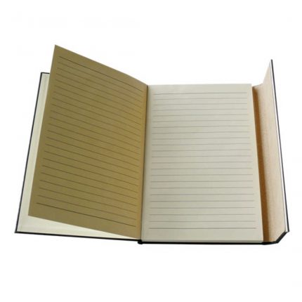 44607 Notizbuch schwarz mit Magnetverschluss