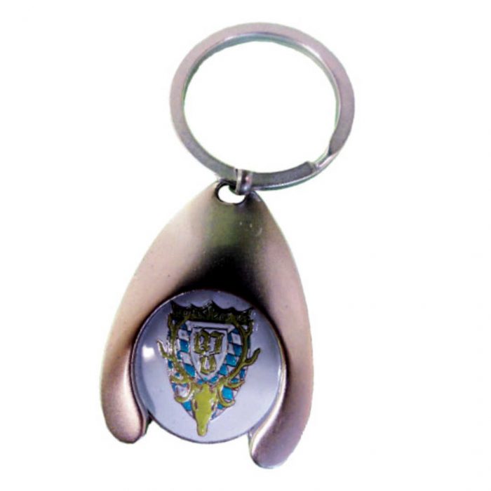 44697 BJV Schlüsselanhänger mit Einkaufswagenchip