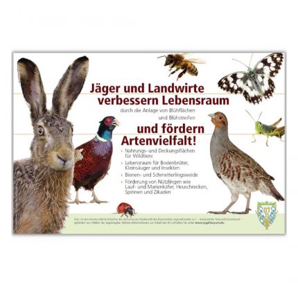 44751 Schild Lebensraum Biotopverbesserung