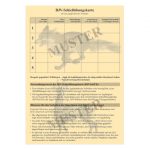 BJV-Schießübungskarte – Bild 2