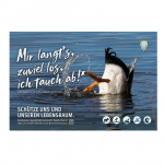 Schild Besucherlenkung Ente