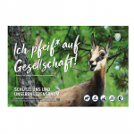 Schild Besucherlenkung Gams