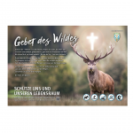 Schild Besucherlenkung Gebet des Wildes