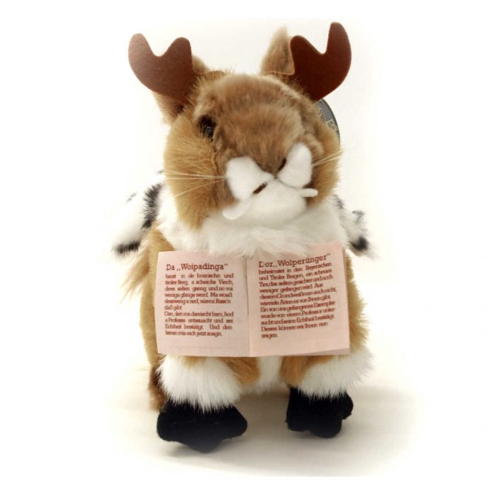 44790 Plüschtier Wolpertinger klein