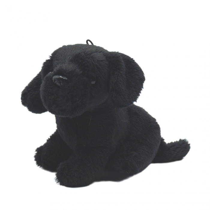 Plüschtier Minihund schwarz