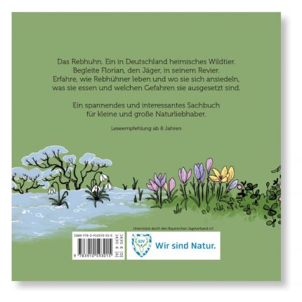 44805 Buch "Die vier Jahreszeiten mit den Rebhühnern"