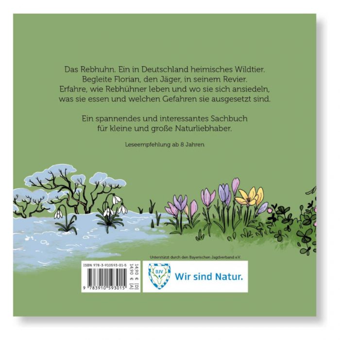 44805 Buch "Die vier Jahreszeiten mit den Rebhühnern"