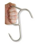 44905 Edelstahl Griffhaken als Bergehaken, Arbeitshaken und Aufbrechhaken