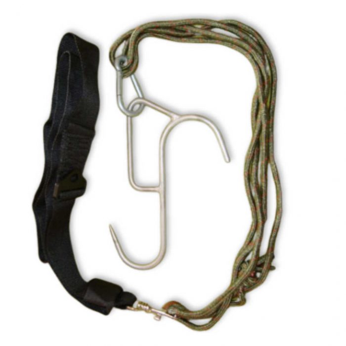 44905 Edelstahl Griffhaken als Bergehaken, Arbeitshaken und Aufbrechhaken