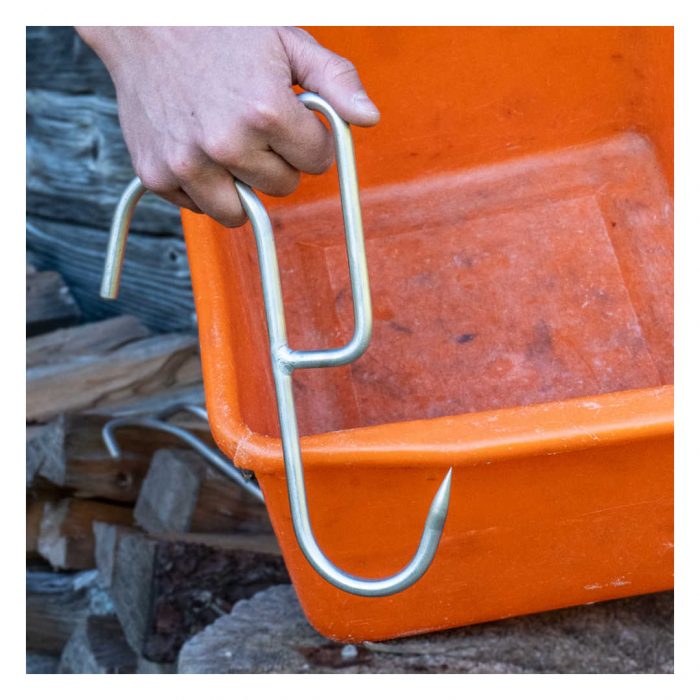 44905 Edelstahl Griffhaken als Bergehaken, Arbeitshaken und Aufbrechhaken