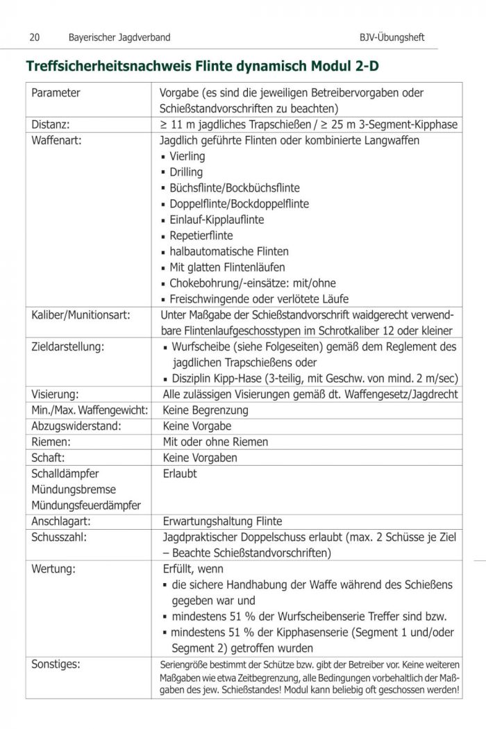 BJV-Schießheft – Bild 3